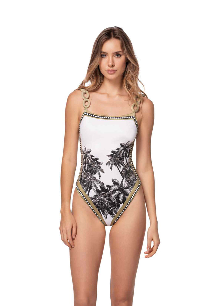 Ola Azul Tessa Bali One Piece front