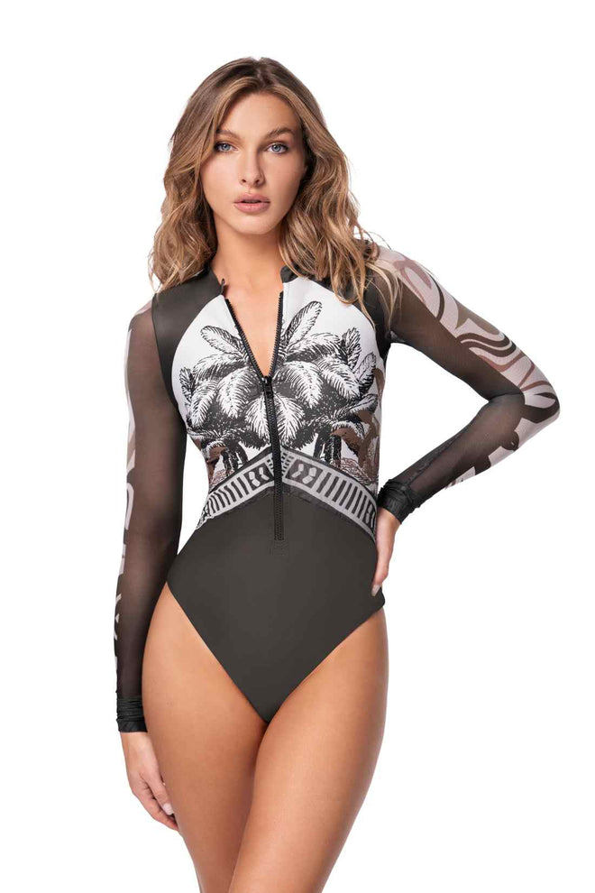 Ola Azul Rebe Bali One Piece front