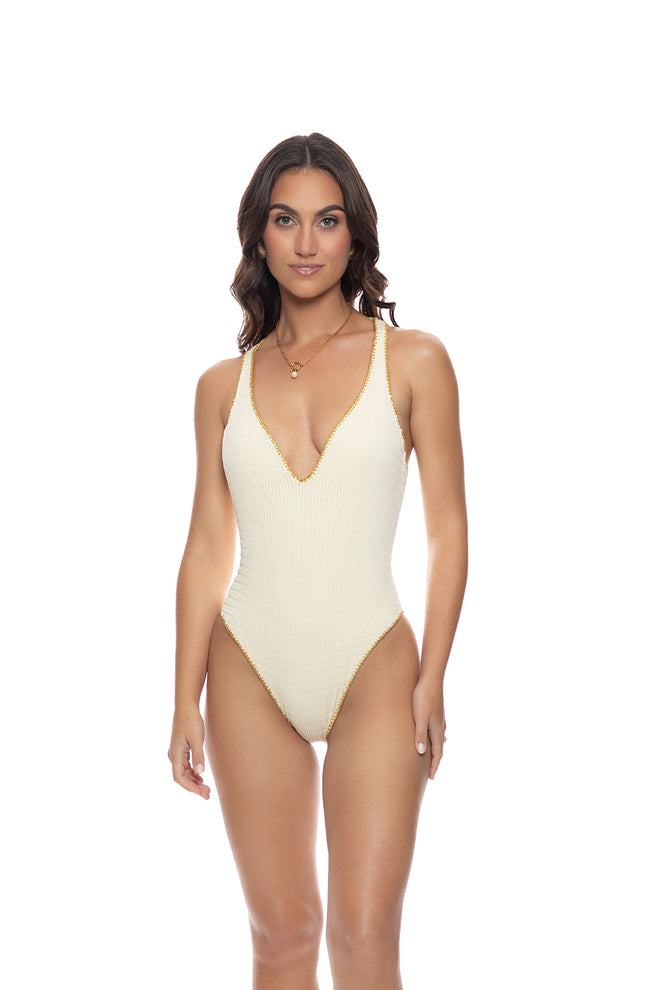 Lulifama Luxe Stitch One Piece front