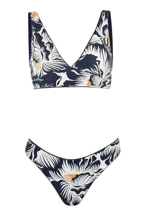 Maaji French Navy Allure Sublimity Bikini Set reversible
