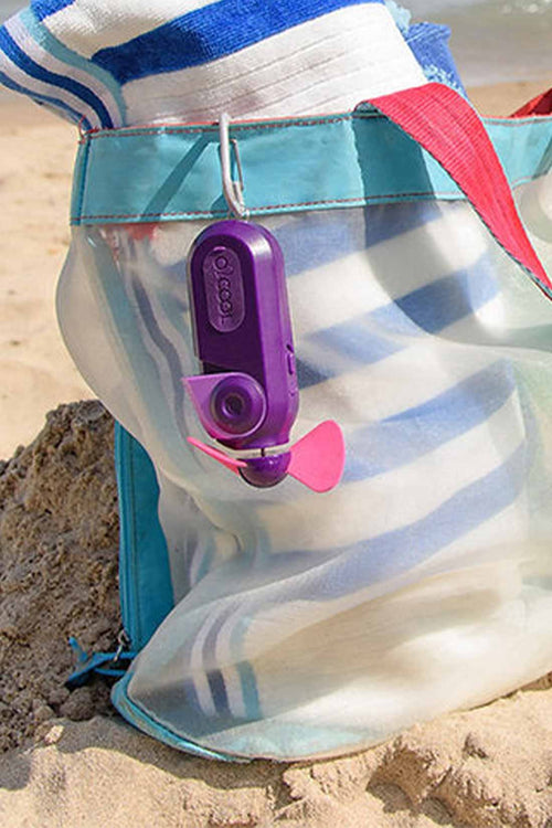 Purple Sport Carabiner Fan lifestyle