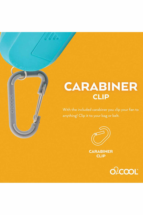 Sport Carabiner Fan features