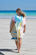 Dock and Bay Unicorn Waves Hooded Towel back