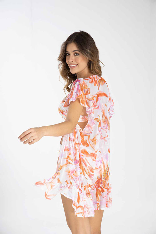 Garotas Bauinas Coverup Kaftan back