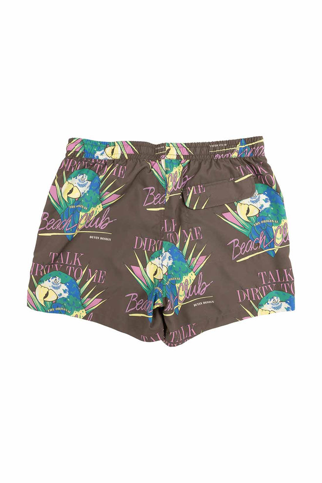 Duvin Talk Dirty Swimtrunk back