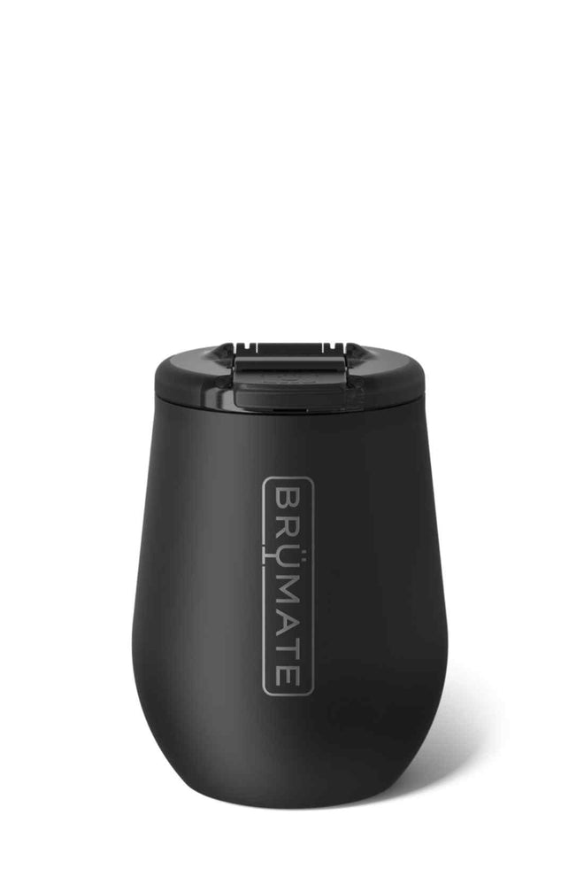 Brumate Matte Black Uncork'd 14oz