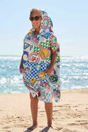 Dock and Bay Into the Wild Kids Poncho