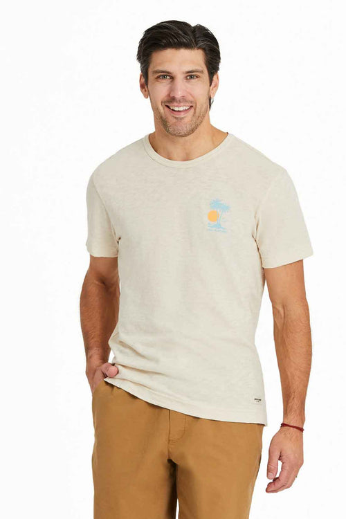 Life is Good Putty White Life Isnt Easy Tee