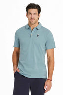 Life is Good Smoky Blue Beer Polo