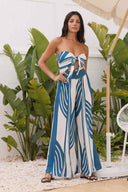 Deep Sea Abstract Jumpsuit