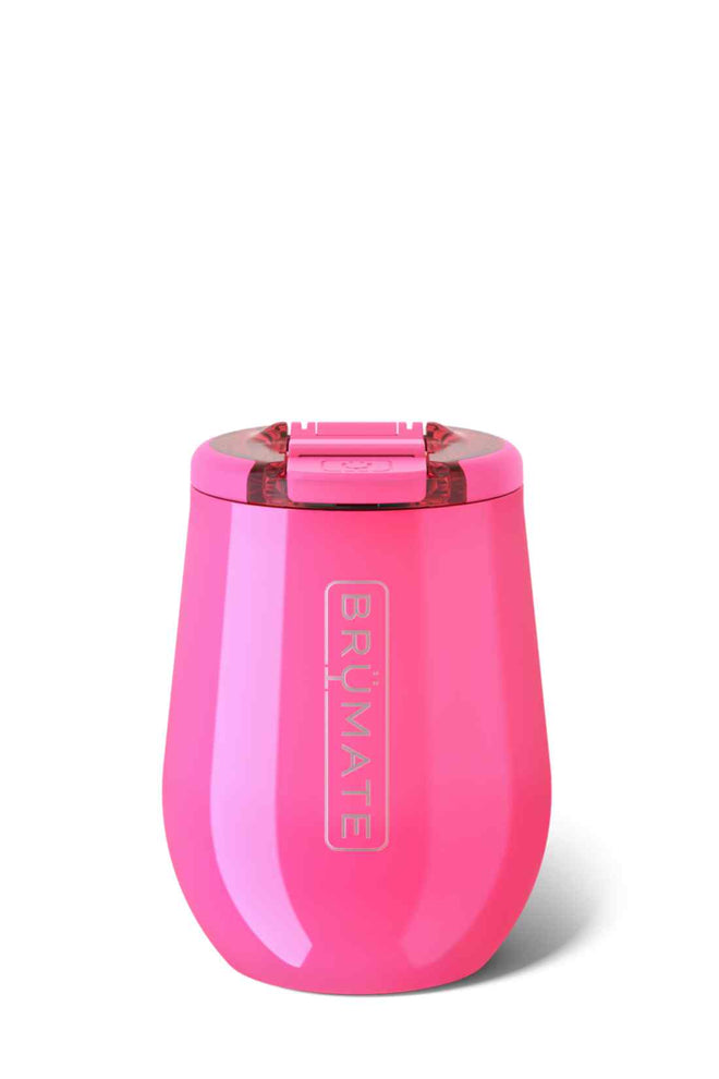 Brumate Neon Pink Uncork'd 14oz