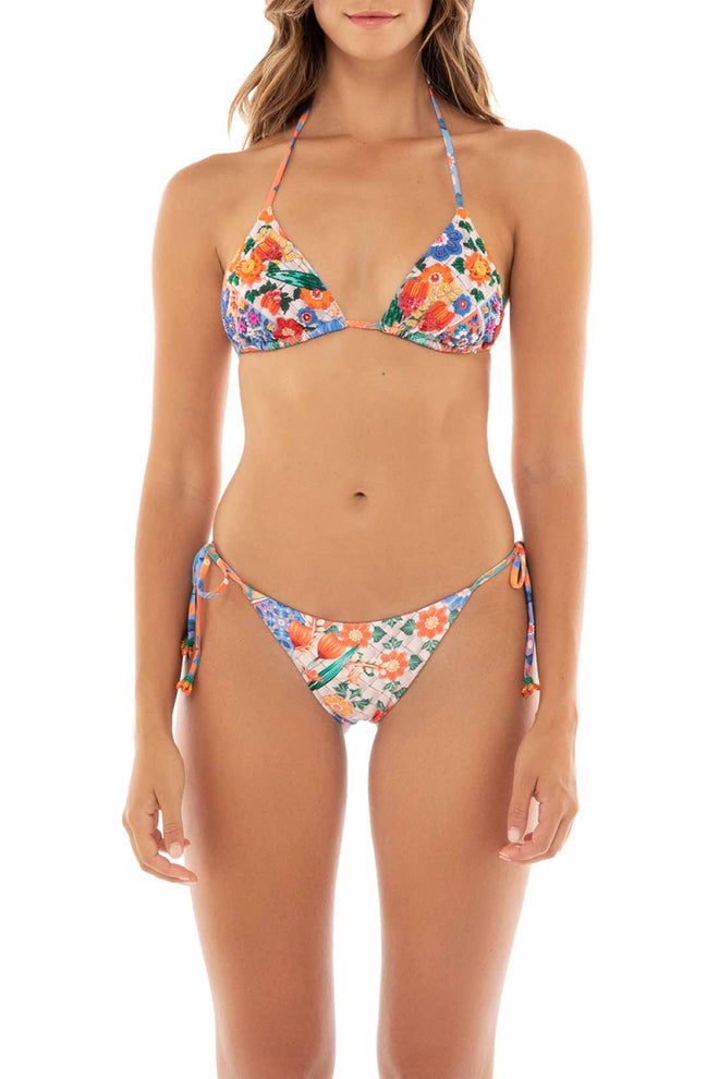 Agua Bendita Lolita Alegria Tile Bikini Set