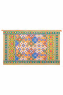 Agua Bendita Marine Tile Sarong open