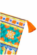 Agua Bendita Marine Tile Sarong detail