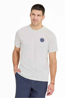 Life is Good Fog Gray Sunset Bird Tee