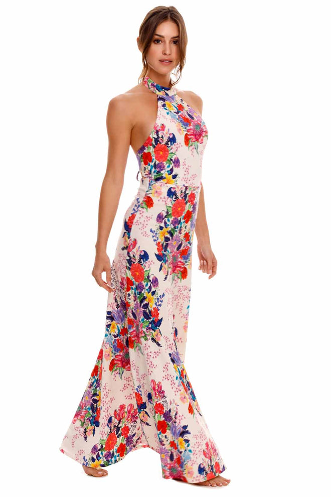 Agua Bendita Darmi Vessel Maxi Dress side