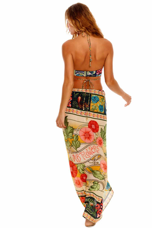 Agua Bendita Marine Harvest Sarong back