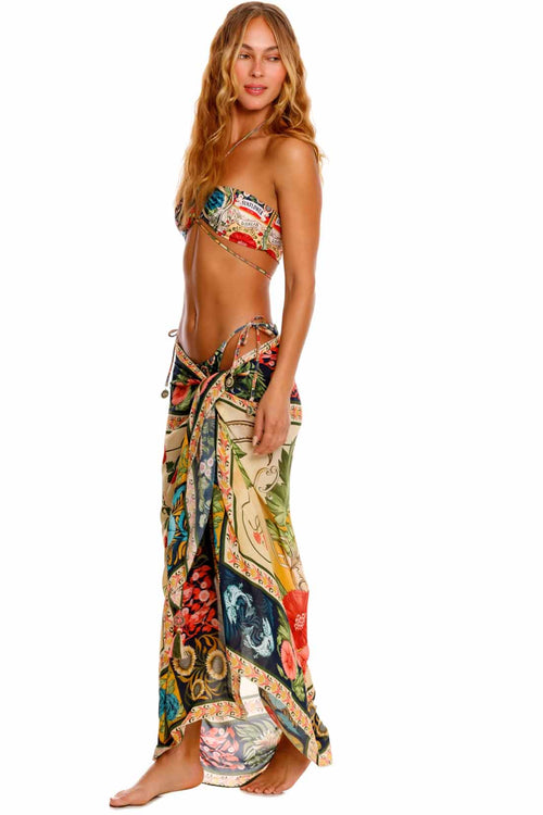 Agua Bendita Marine Harvest Sarong side