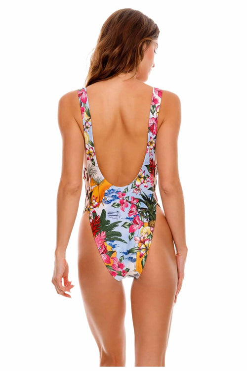 Agua Bendita Tribeca Ventura One Piece back