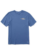Life is Good Vintage Blue Smile Shark Tee