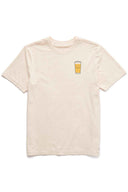 Life is Good Putty White Smile Beer Tee