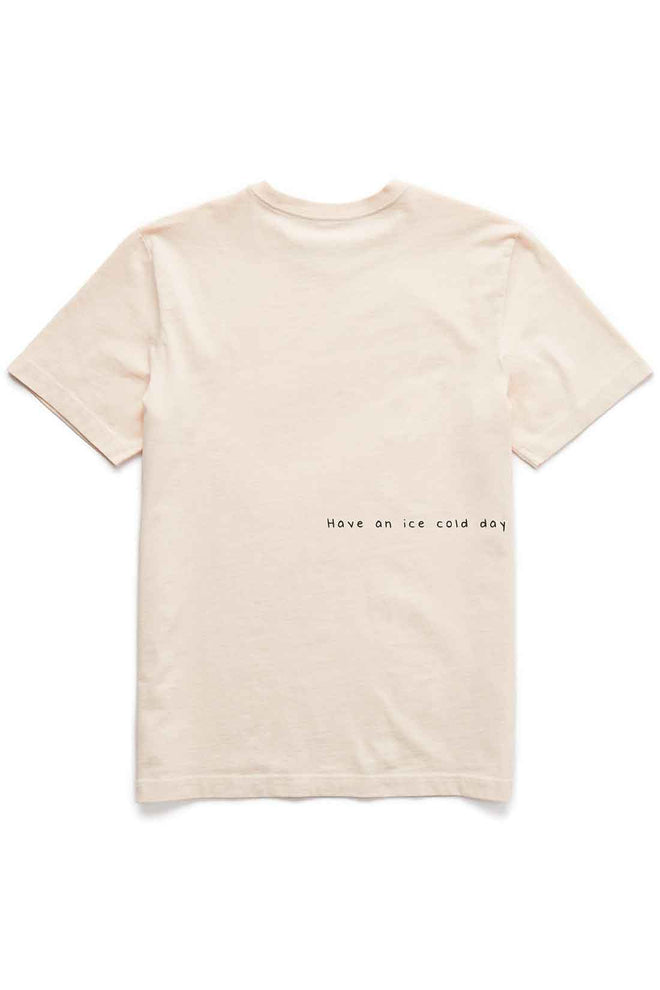 Life is Good Putty White Smile Beer Tee back
