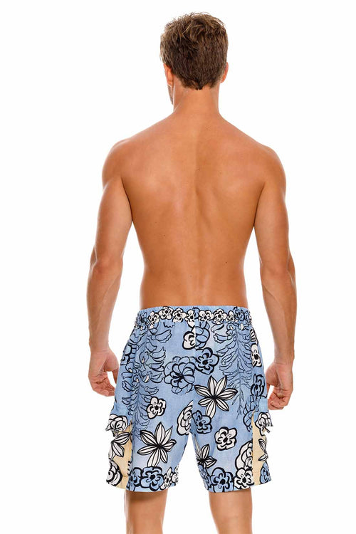 Agua Bendita Marcus Clay Swim trunk back