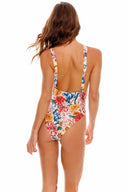 Agua Bendita Ellis Blush One Piece back