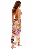 Agua Bendita Marine Blush Sarong back