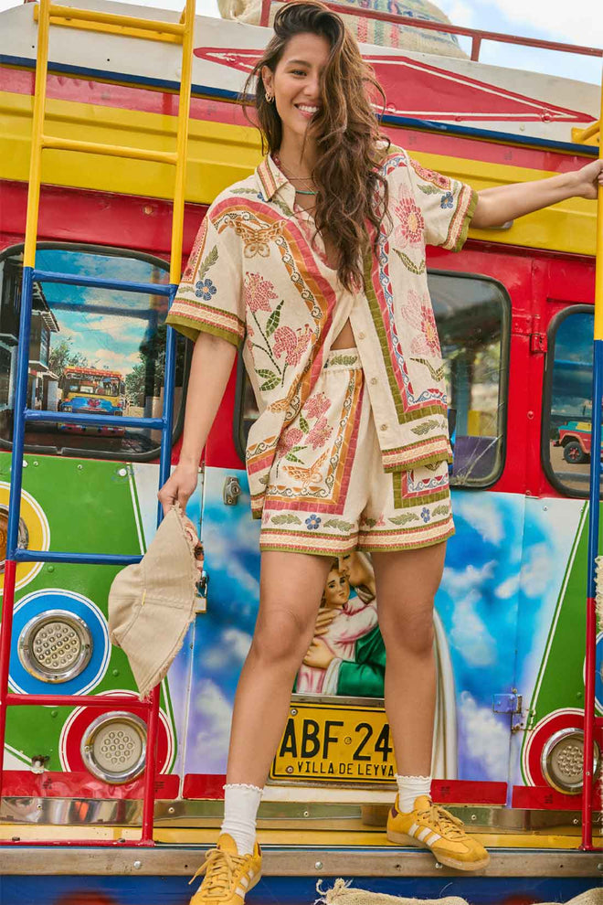 Agua Bendita Watts Fiore Short