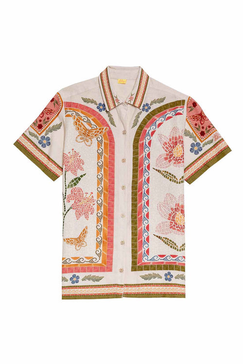 Agua Bendita Ali Fiore Shirt front