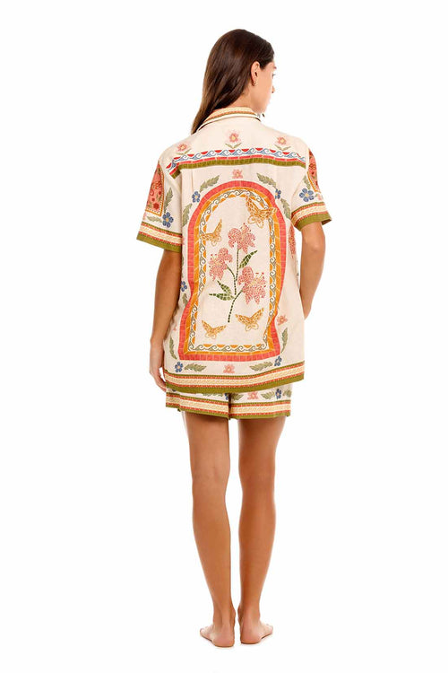 Agua Bendita Ali Fiore Shirt back