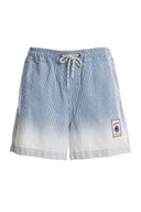 Agua Bendita Cece Batik Shorts front