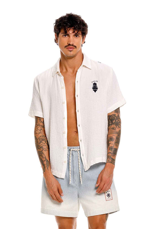 Agua Bendita Cece Batik Shorts