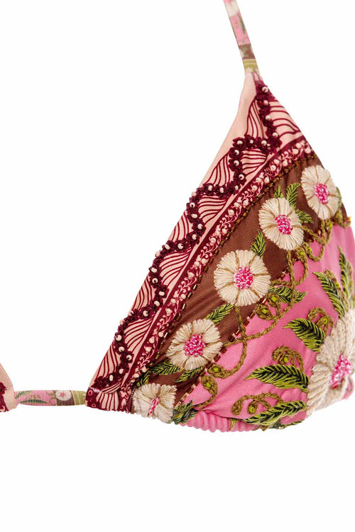 Agua Bendita Lolita Tammy Matches Bikini Set detail