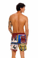Agua Bendita Joe Matches Swimtrunk back