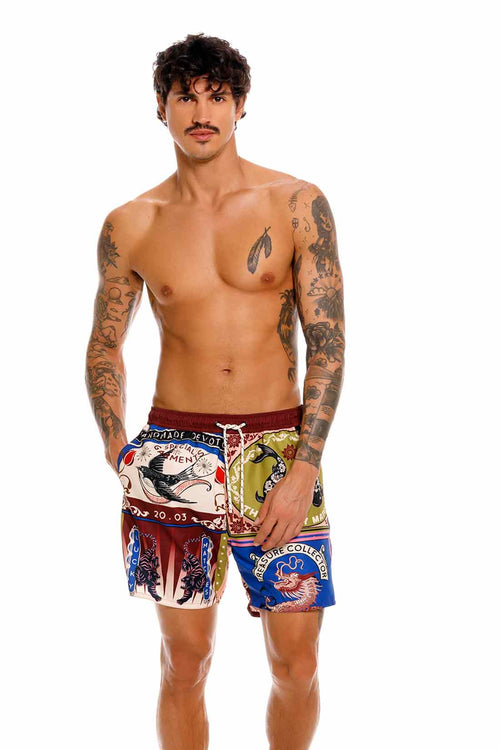 Agua Bendita Joe Matches Swimtrunk