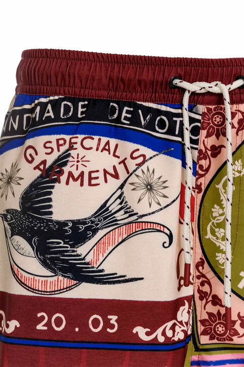 Agua Bendita Joe Matches Swimtrunk detail