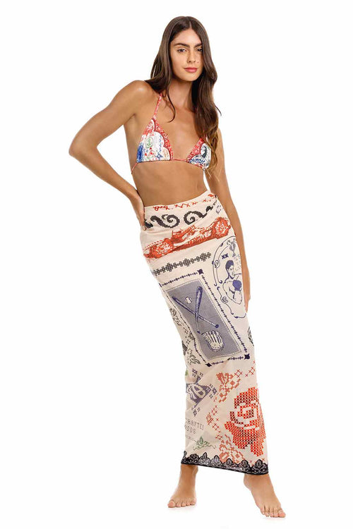 Agua Bendita Marine Tissu Pareo