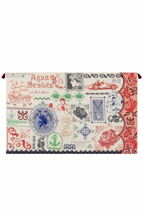 Agua Bendita Marine Tissu Pareo open