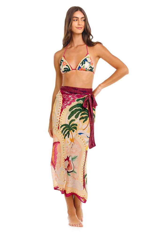 Agua Bendita Zinna Thamar Pareo front