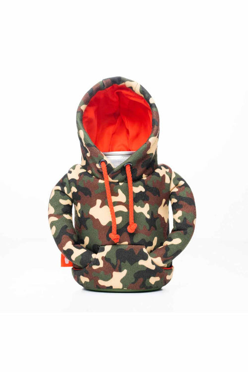 Puffin The Hoodie Red Woodsy Camo