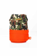 Puffin The Puffy Vest Red Woodsy Camo back