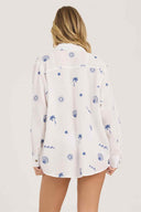 White Sea Embroidered Gauze Shirt back