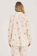 Sand Sea Embroidered Gauze Shirt back