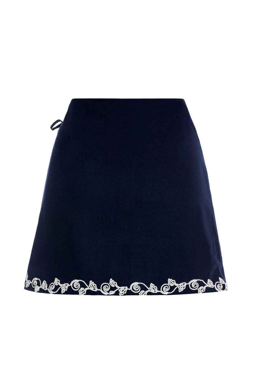 Agua Bendita Danina Batik Skirt back