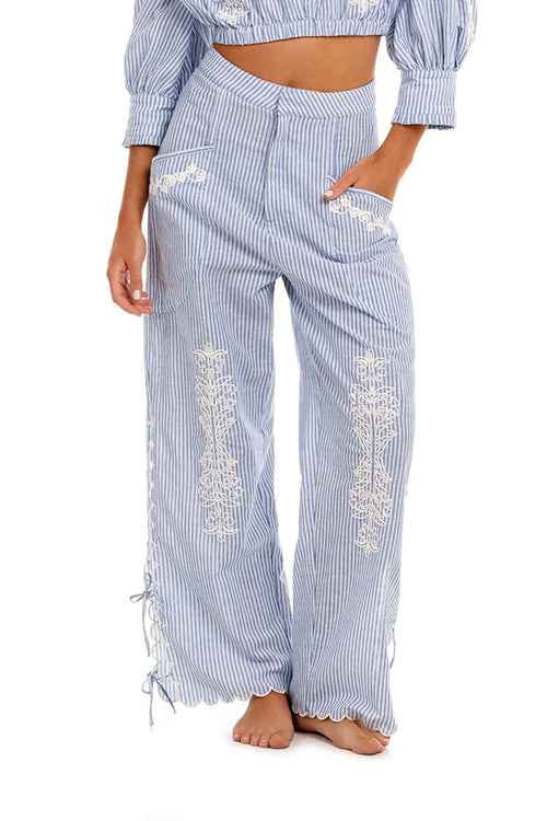 Agua Bendita Oprah Batik Pants front