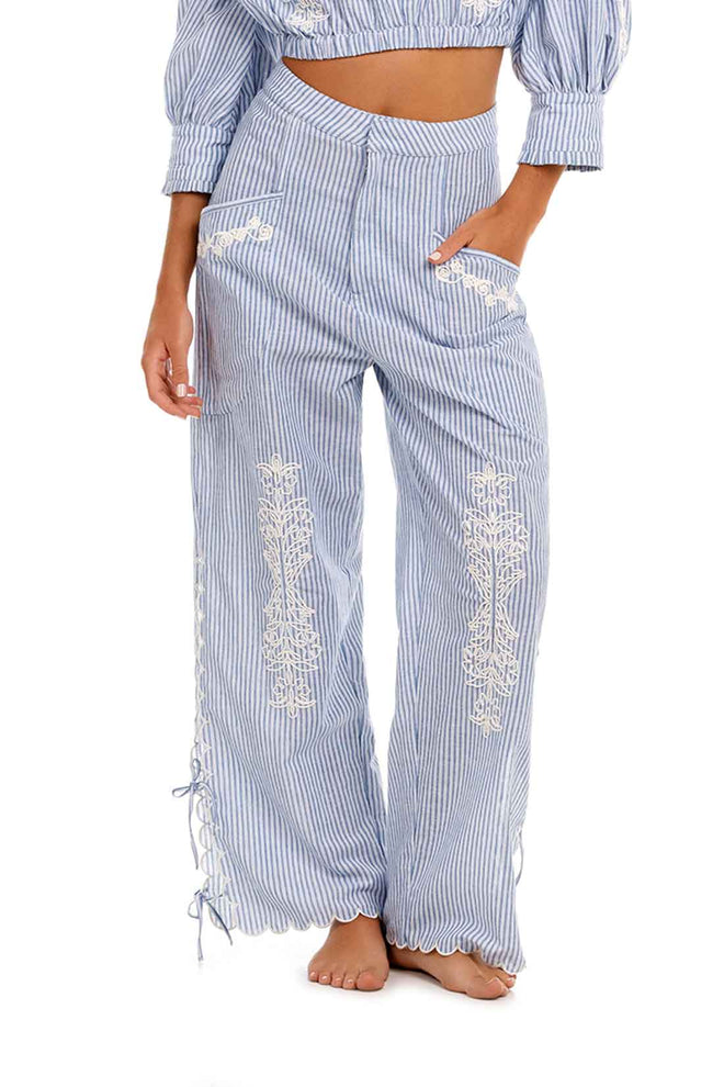Agua Bendita Oprah Batik Pants front