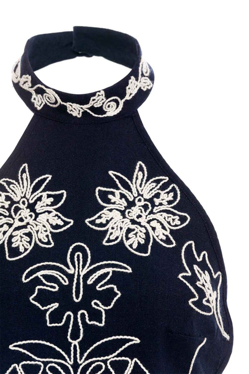 Agua Bendita Elay Batik Crop Top details