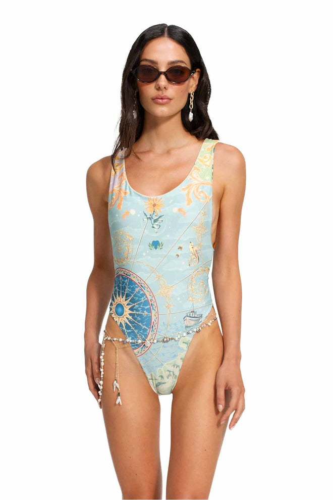 Agua Bendita Yara Solstice One Piece reversible